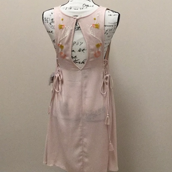 Free People Adelaide Festival blush gauze dress - Picture 5 of 8